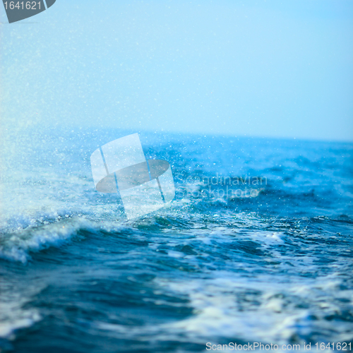 Image of Blue Ocean Wave