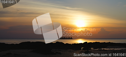 Image of Sunset over Andaman Sea