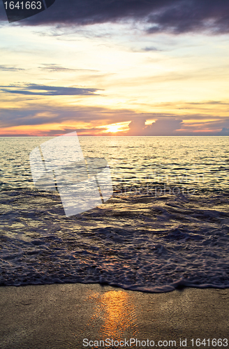 Image of Sunset over Andaman Sea