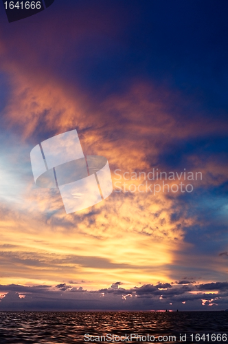 Image of Sunset over Andaman Sea