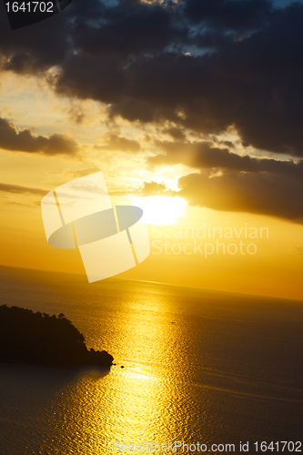 Image of Sunset over Andaman Sea