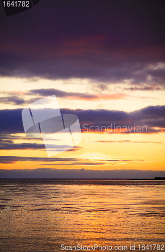 Image of Sea Sunset