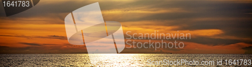 Image of Sunset over Andaman Sea