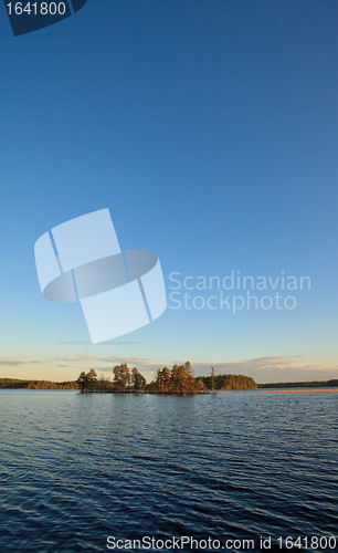Image of Sunset on a Lake