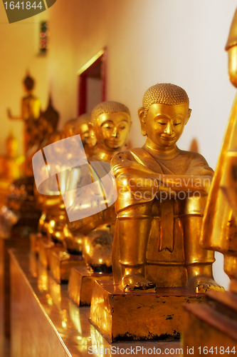 Image of Buddhas in Wat Po