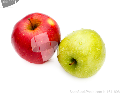 Image of Red and Green Apples