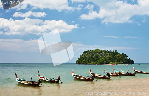 Image of Thai Long Boats