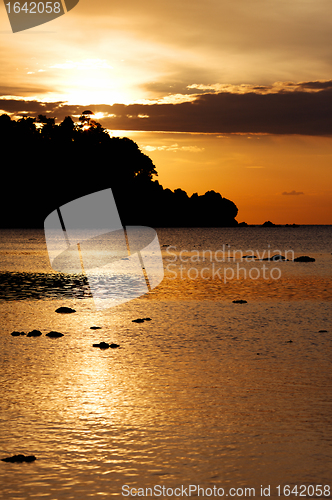 Image of Sunset over Andaman Sea
