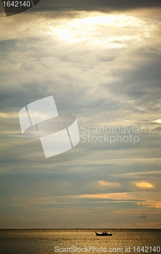 Image of Sunset over Andaman Sea