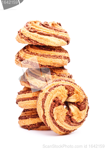 Image of cinnamon cookies tower