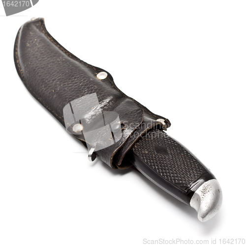 Image of Hunting Knife In Sheath