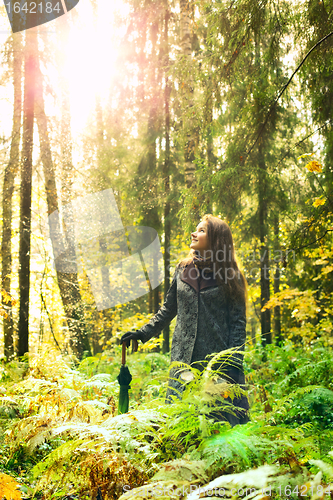 Image of Girl on Forest