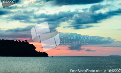 Image of Sunset over Andaman Sea