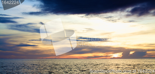 Image of Sunset over Andaman Sea
