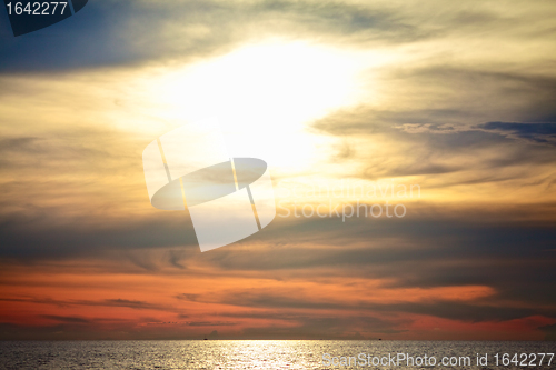 Image of Sunset over Andaman Sea