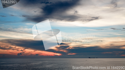 Image of Sunset over Andaman Sea