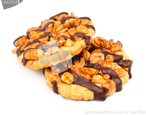 Image of Chocolate Chip Cookies With Peanuts