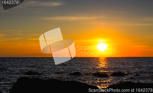 Image of Sunset over Andaman Sea