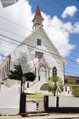 Image of First Baptist Church La Loma town San Andres Island Colombia Sou