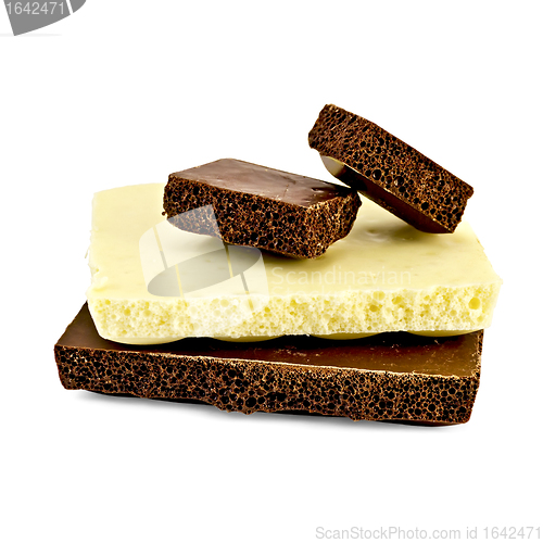 Image of Chocolate white and dark