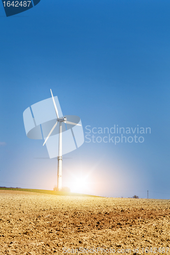 Image of wind turbines