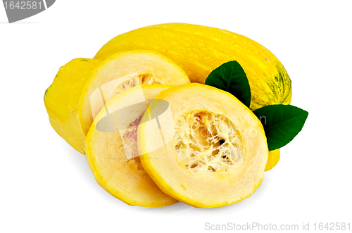 Image of Zucchini yellow cut