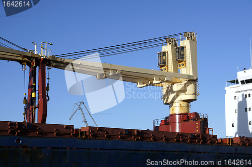 Image of Ship cranes