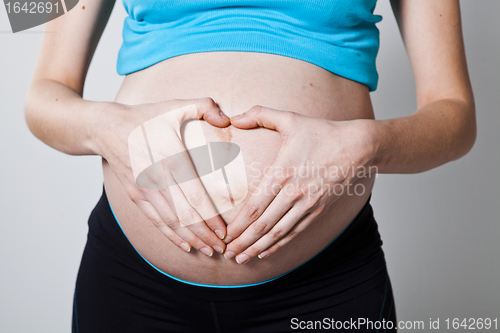 Image of Pregnant belly