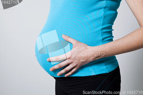 Image of Pregnant belly