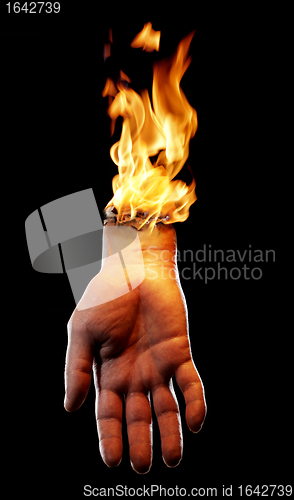 Image of Burning Hand