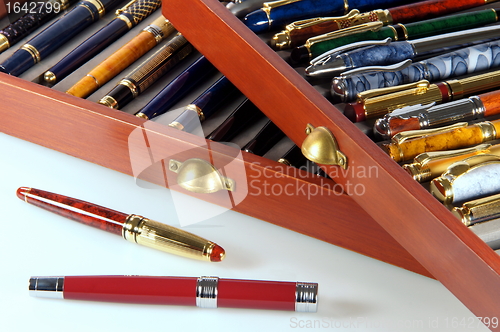 Image of Collection of fountain pens