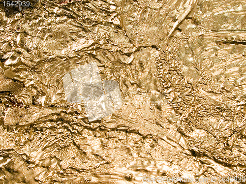 Image of Gold texture closeup background.