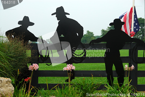 Image of Cowboy Silhouettes