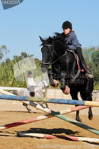 Image of jumping girl