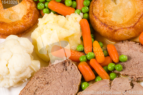 Image of Traditional English Sunday lunch