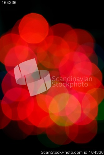 Image of Abstract Christmas Lights