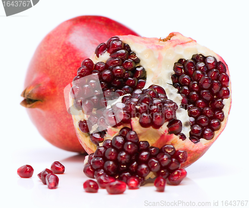 Image of One and half of pomegranate
