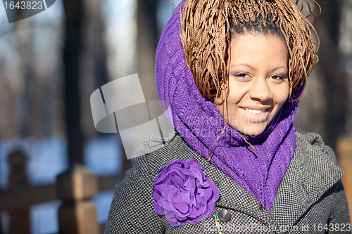 Image of smiling woman