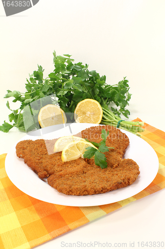 Image of Wiener Schnitzel with lemon