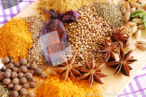 Image of Various spices