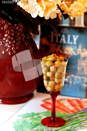 Image of Stuffed Olives and Pimentos