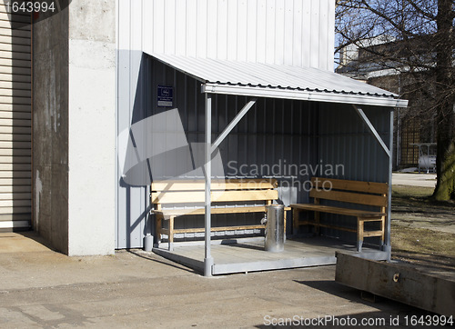 Image of Smoking area