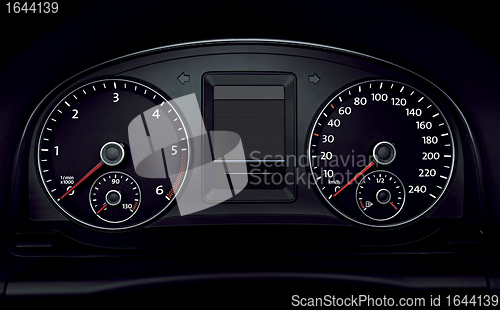 Image of dash panel