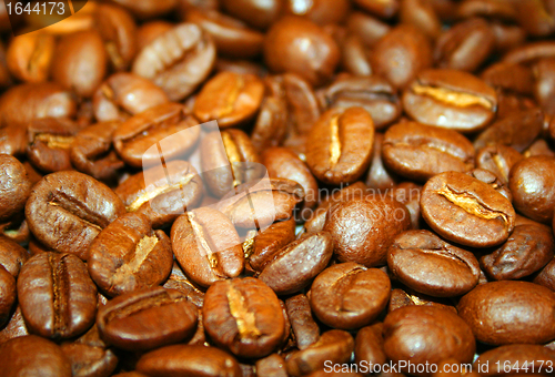 Image of coffee beans background