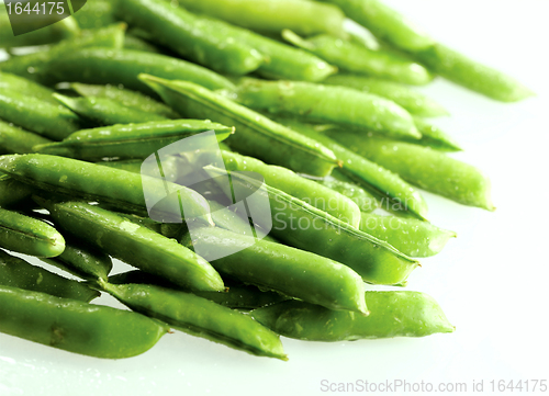 Image of fresh green pea