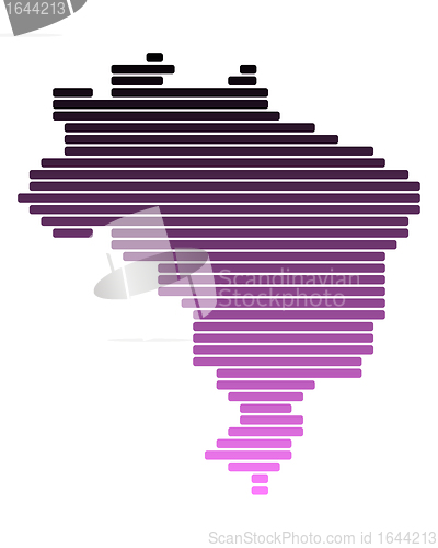 Image of Map of Brazil