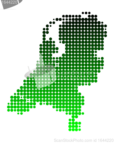 Image of Map of the Netherlands