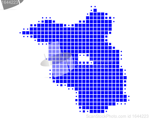 Image of Map of Brandenburg