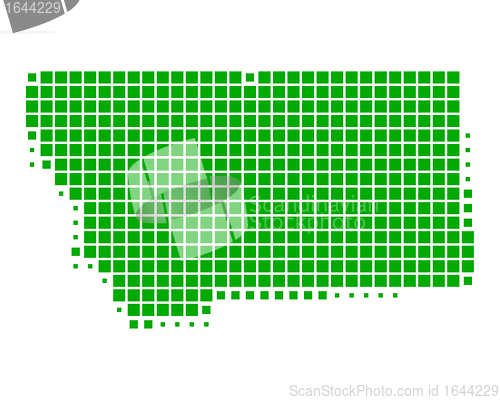 Image of Map of Montana
