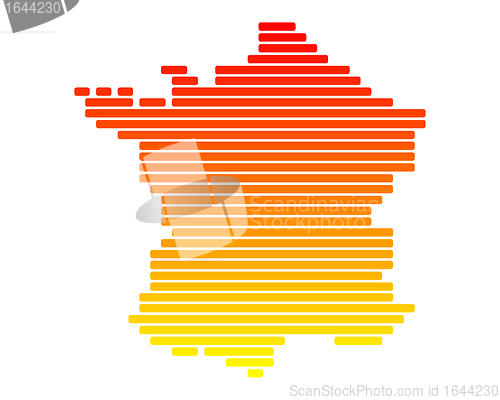 Image of Map of France